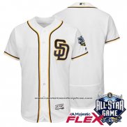 Camiseta Beisbol Hombre San Diego Padres Blanco 2016 all Star Autentico Flex Base